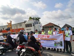 KAI Daop 7 Madiun Gandeng Taruna dan Taruni PPI, Perkuat Edukasi Keselamatan di Perlintasan Sebidang