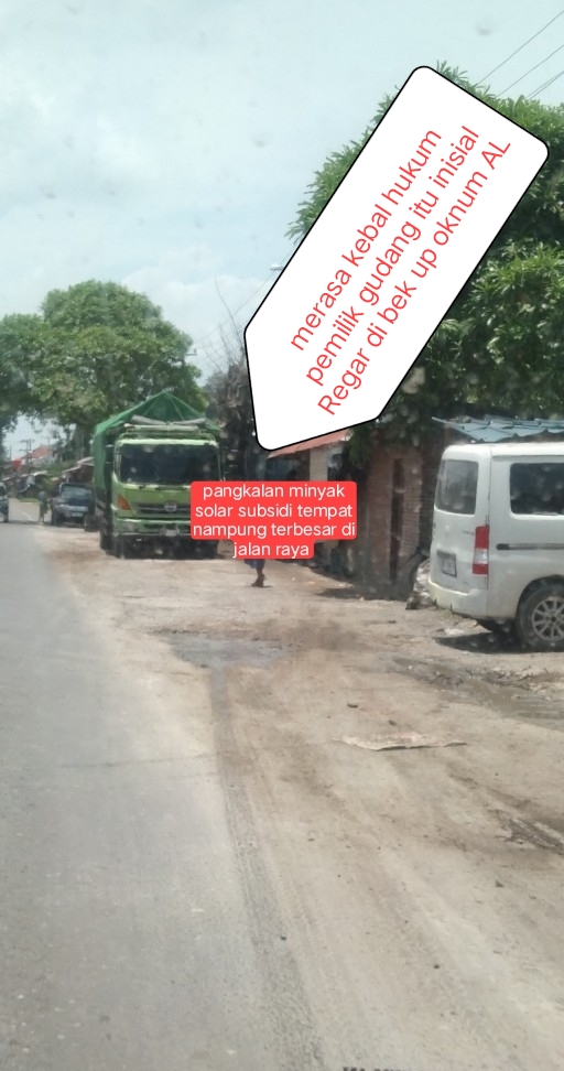 Diduga Pangkalan / Gudang BBM Bersubsidi llegal Di Backup Oknum Tni AL Dijalan By Pass Soekarno Hatta Warga Minta Kapolda Lampung Tindak Tegas !!