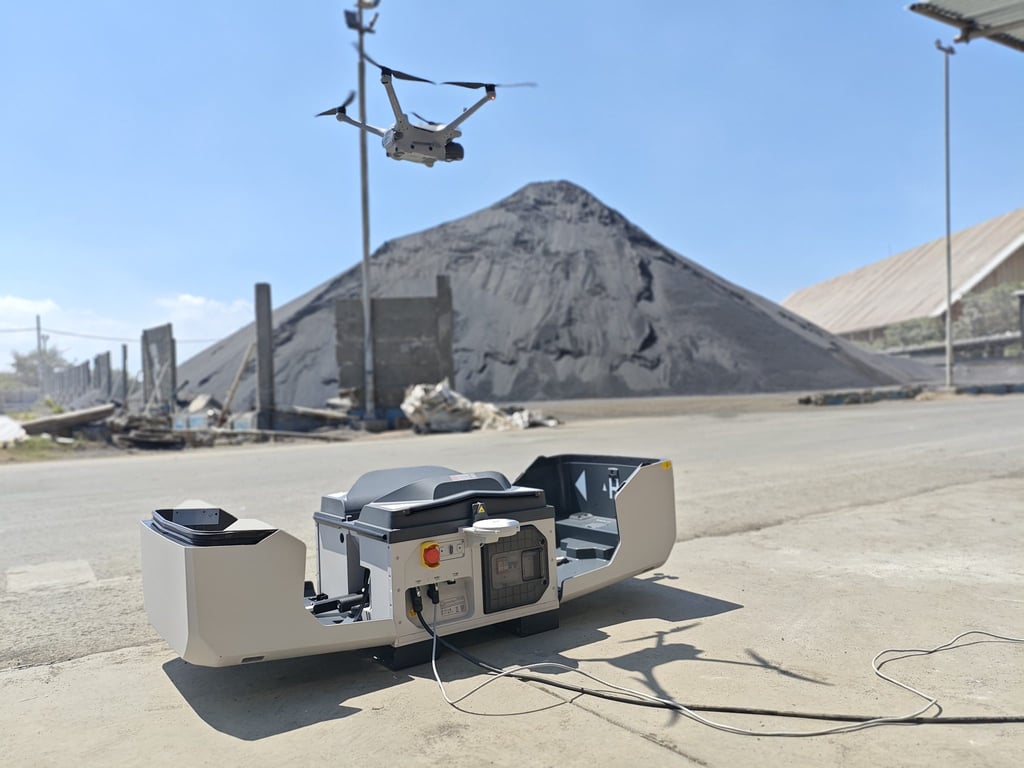 DJI Dock 3: Solusi Otomatis Pemantauan Stockpile untuk Pertambangan dan Konstruksi