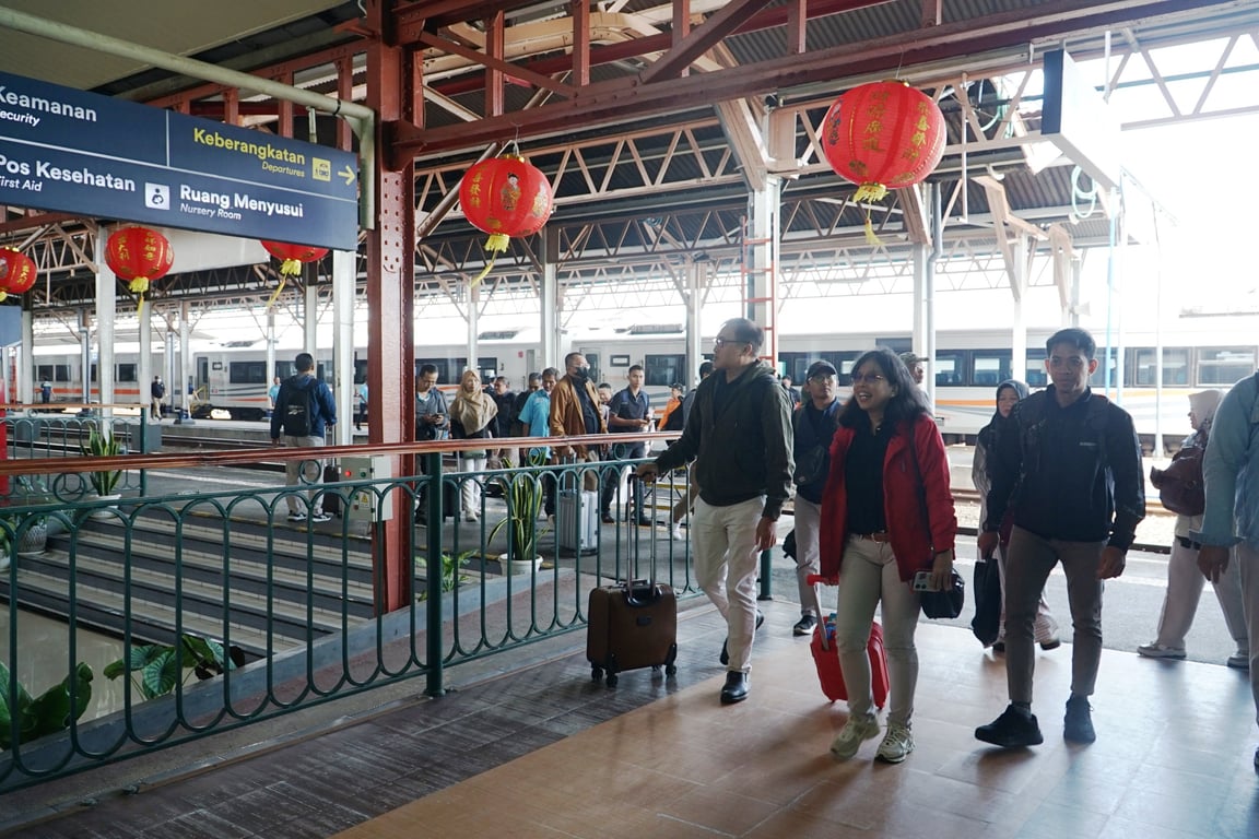 Libur Tahun Baru Imlek, KAI Daop 4 Semarang Sediakan 83 Ribuan Tempat Duduk