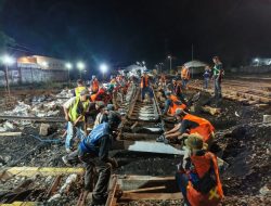 KAI Daop 9 Jember Perkuat Keselamatan Perjalanan KA melalui Upgrade Prasarana Sepanjang 2025