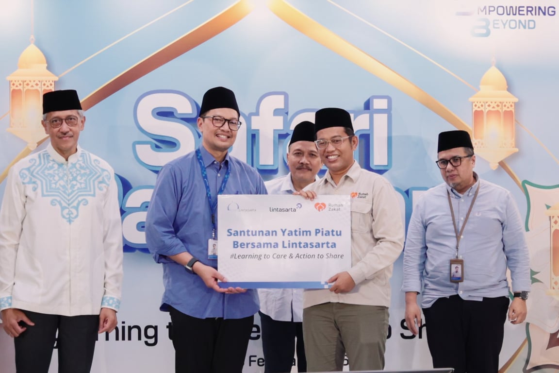 Lintasarta Salurkan Program Sosial Ramadan bagi Lebih dari 1.500 Penerima Manfaat di Berbagai Kota