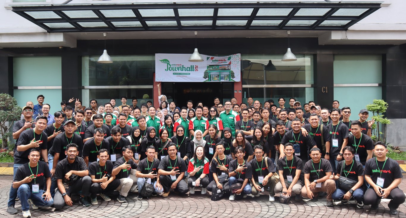 Disatukan di Jakarta! Lebih Dari 80 Karyawan GokoMart Kalimantan Hadiri GokoMart Town Hall 2026